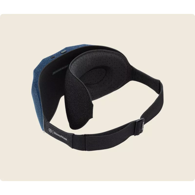 Therabody SleepMask sejas masieris Melns, Zils
