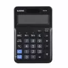 Casio MS-8F vienkāršs galda kalkulators, 8 cipari, baterija/saules enerģija, melns