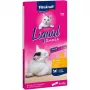 Vitakraft Liquid Snack šķidrais gardums kaķiem 6×15 g – vista un cūkgaļa, pieaugušiem kaķiem, bez cukura un sojas