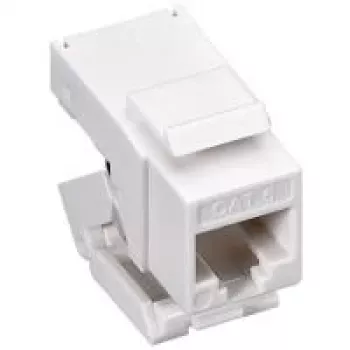 Wentronic Goobay CAT 6 KeyStone RJ45 Jack, UTP, 250 MHz - bezinstrumentu SNAP-IN savienojums (95742)