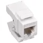 Wentronic Goobay CAT 6 KeyStone RJ45 Jack, UTP, 250 MHz - bezinstrumentu SNAP-IN savienojums (95742)