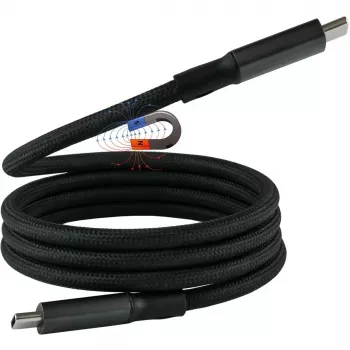Goodconnections 2404-MT015S USB kabelis melns