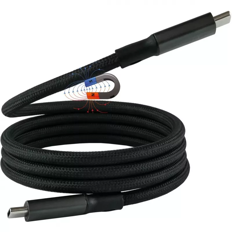 Goodconnections 2404-MT015S USB kabelis melns