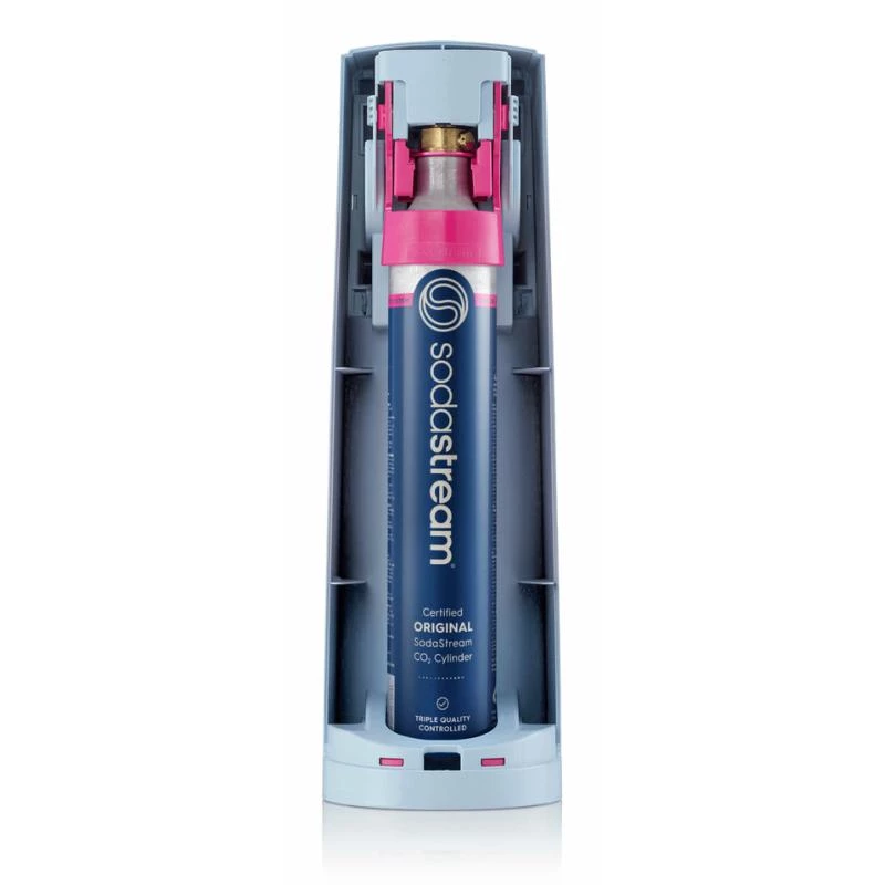 SodaStream gāzētājs Terra gaiši zils QC ar CO2 un 1L PET pudeli