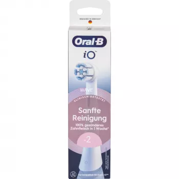 Oral-B iO Gentle Cleaning White rezerves birstes galviņas, 2 iepakojums