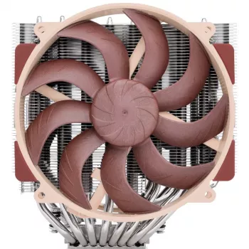 Gaisa dzesētājs Noctua NH-D15 G2 HBC, divi 140 mm ventilatori, 1250–1500 RPM, 155.6 m³/h, 12 V, varš, 152×150×168 mm
