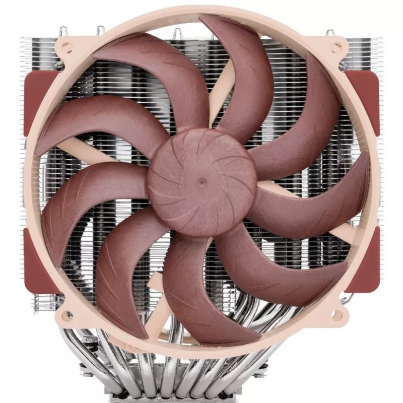 Noctua NH-D15 G2 HBC procesora gaisa dzesētājs ar diviem torņiem, 2× 140 mm PWM ventilatori, 1250–1500 apgr./min, vara pamatne un siltumcaurules ar alumīnija ribām, AM5/AM4/LGA1851/LGA1700