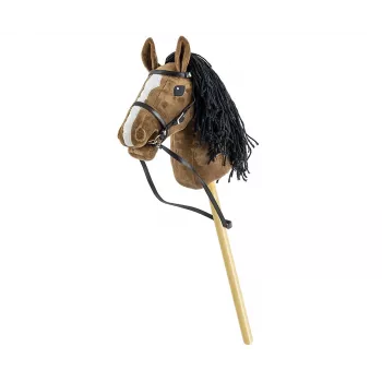 Zirgs uz kociņa Hobby Horse tumši brūns