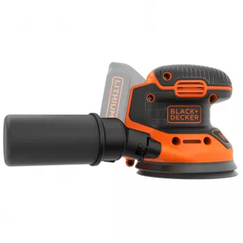 Black & Decker BDCROS18N-XJ Portatīvā orbitālā slīpmašīna 12000 RPM Melna, Oranža