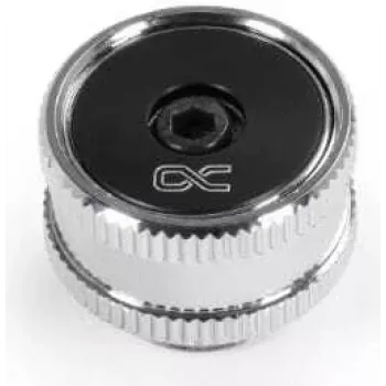 Alphacool ES Druckventil G1/4 AG hroms/melns (14669)