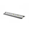 Lanberg PPU5-0024-B - 24 portu RJ-45 Cat5e sadales panelis - melns - metāls - 19 inch 0.5U