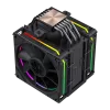 Gamemax SIGMA 620 LCD BK – CPU gaisa dzesētājs, melns