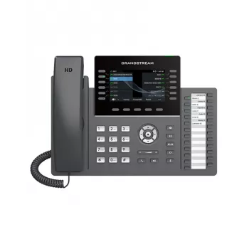Grandstream Networks GRP2636 IP telefons Melns 12 līnijas LCD Wi-Fi