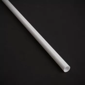 BitsPower Rigid Crystal Link Tube 12/10mm (Ārējais 12mm / Iekšējais 10mm), 1000mm garums — Balts