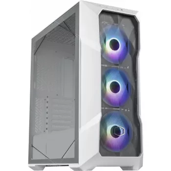 PC korpuss Cooler Master MasterBox TD500 Mesh V2 Midi Tower Balts