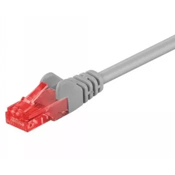 Wentronic Goobay CAT 6 Patch Kabelis, U/UTP, Pelēks, 1,5 m - CCA Vara Maisījums (95591)