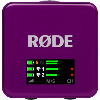 RØDE Wireless GO III Purple - bezvadu mikrofonu sistēma (violeta)