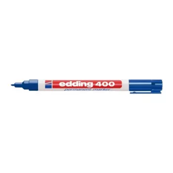 Pastāvīgais marķieris Edding 400 zils (10 gab.)