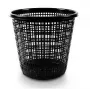 Atkritumu tvertne 10l, melna, plastmasa