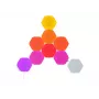 Nanoleaf Shapes Ultra Black Hexagons viedās sienas gaismas 9 paku komplekts NL42-0102HX-9PK