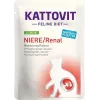 KATTOVIT Niere/Renal 85 g sachet — 12 x 85 g, mājputnu gaļa (liellopu, vistas, pīles, tītara) pieaugušiem kaķiem ar nieru mazspēju