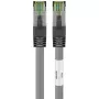 Goobay CAT 8.1 Patch Kabelis, S/FTP (PiMF), Pelēks, 3 m - LSZH Halogēns-Brīvs, Vara AWG 24 (55138)