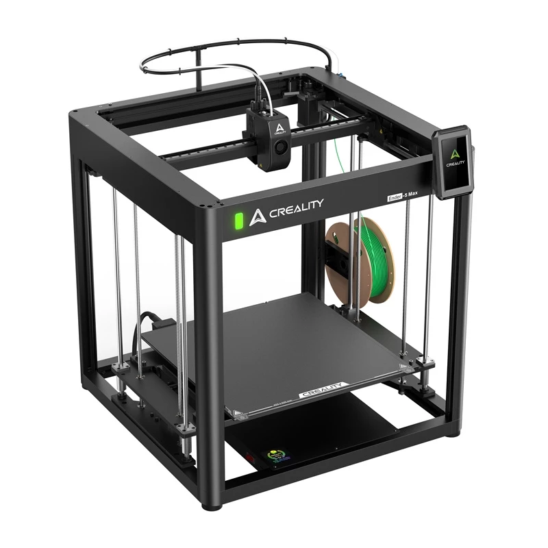 Creality Ender-5 Max CoreXY 3D printeris, līdz 700 mm/s, 36 punktu automātiskā izlīdzināšana, Wi-Fi, melns
