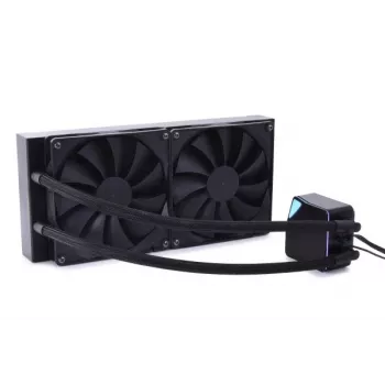 Šķidruma dzesēšanas sistēma Alphacool Core Ocean T38 AIO 280mm 14 cm Melna