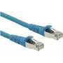 Roline Patch-Cable RJ-45 (Tēviņš) – RJ-45 (Tēviņš) – 3 m – SFTP, PiMF – CAT 6a – Zils