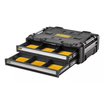 Instrumentu kaste DeWalt DWST08520-1 metāls-plastmasa, melna un dzeltena