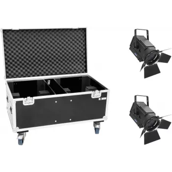 LED gaismu komplekts EUROLITE THA-250F 2x ar transporta koferi