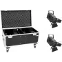 LED gaismu komplekts EUROLITE THA-250F 2x ar transporta koferi