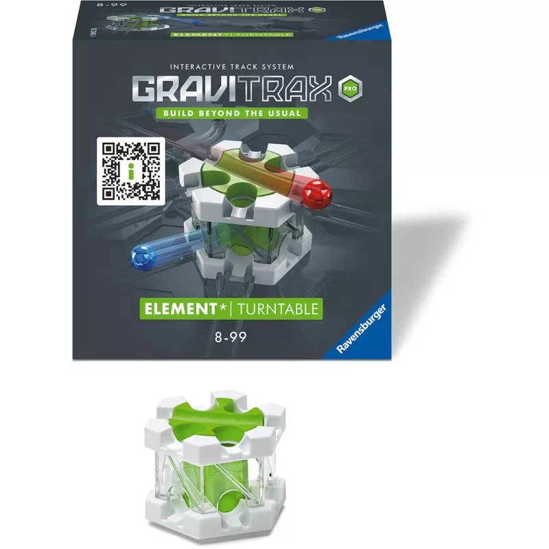 Ravensburger GraviTrax PRO Element Turntable – rotējošais elements maršruta lodīšu trasei (22433)