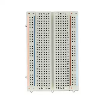 Breadboard DELOCK 18315 — plastmasas balts, 54 × 84 × 9 mm