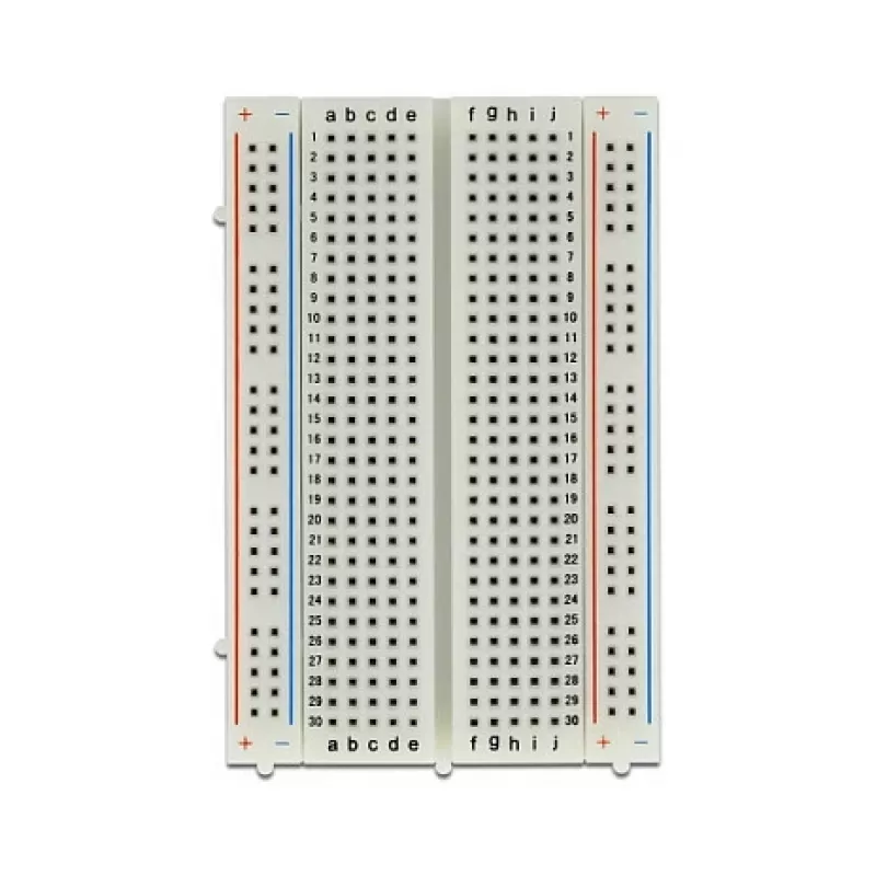 Breadboard DELOCK 18315 — plastmasas balts, 54 × 84 × 9 mm