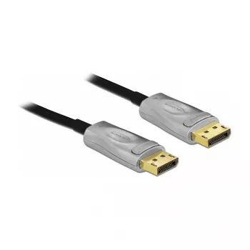 DisplayPort kabelis DeLOCK 85887 20 m Melns