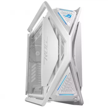 ASUS ROG GR701 Hyperion White, PC, Balts, ATX, EATX, micro ATX, Mini-ITX, Alumīnijs, Daudzfunkciju, Priekšpuse
