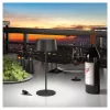 LED galda lampa RealPower TableLight 300 4W Melna Saules