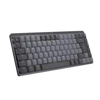 Logitech MX Mechanical Mini bezvadu tastatūra (Tenkeyless, Bluetooth, melna)