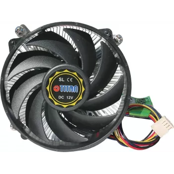 Titan DC-HA21TZ/RPW CPU dzesētājs Intel Socket LGA1700, zema profila dizains (95W)