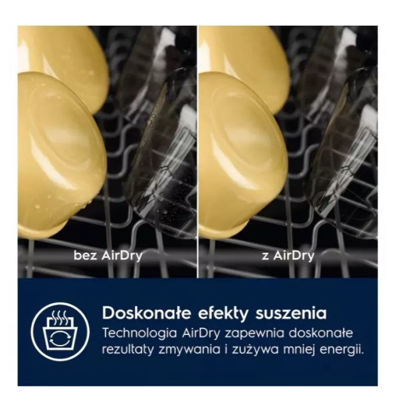 Iebūvējamā trauku mazgājamā mašīna Electrolux EES48401L — 600 mm, 13–14 komplekti, A energoklase, 10.5 L/ciklā
