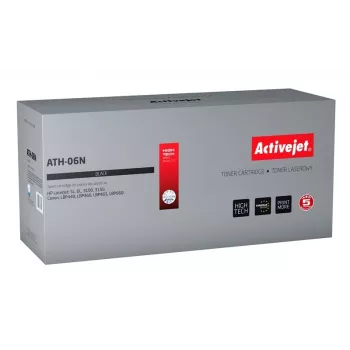 Activejet ATH-06N Tonera kasetne (aizstāj HP 06A C3906A, Canon EP-A; Supreme; 2800 lpp.; melna)