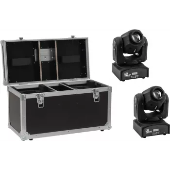 LED prožektoru komplekts EUROLITE TMH-17 2x ar koferi