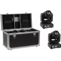 LED prožektoru komplekts EUROLITE TMH-17 2x ar koferi