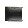 Extralink sienas skapis 6U 600x600 AZH melns, veramais tips