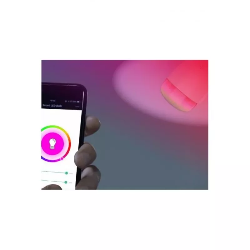 WOOX R5085 Diamond viedā Wi-Fi LED spuldze, E27, 6 W, RGB+CCT