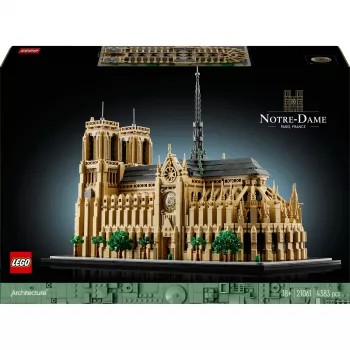 LEGO Architecture Notre-Dame de Paris komplekts pieaugušajiem 21061