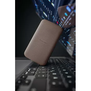 SSD disks Intenso TX500 1TB ārējais USB-C 3.2 Gen 2 brūns