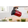 Elektriskā tējkanna Bosch TWK7L464 — 1,7 L, 2400 W, sarkana, plastmasas korpuss