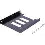 Uzstādīšanas rāmis ULTRON iekšējais 1x2.5 inch SSD/HDD metāls melns (377213)